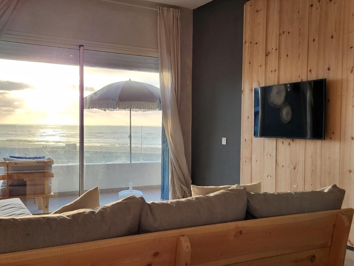 Sidi Rahal Blue View, Beachfront Wide Seaview With Pool المظهر الخارجي الصورة