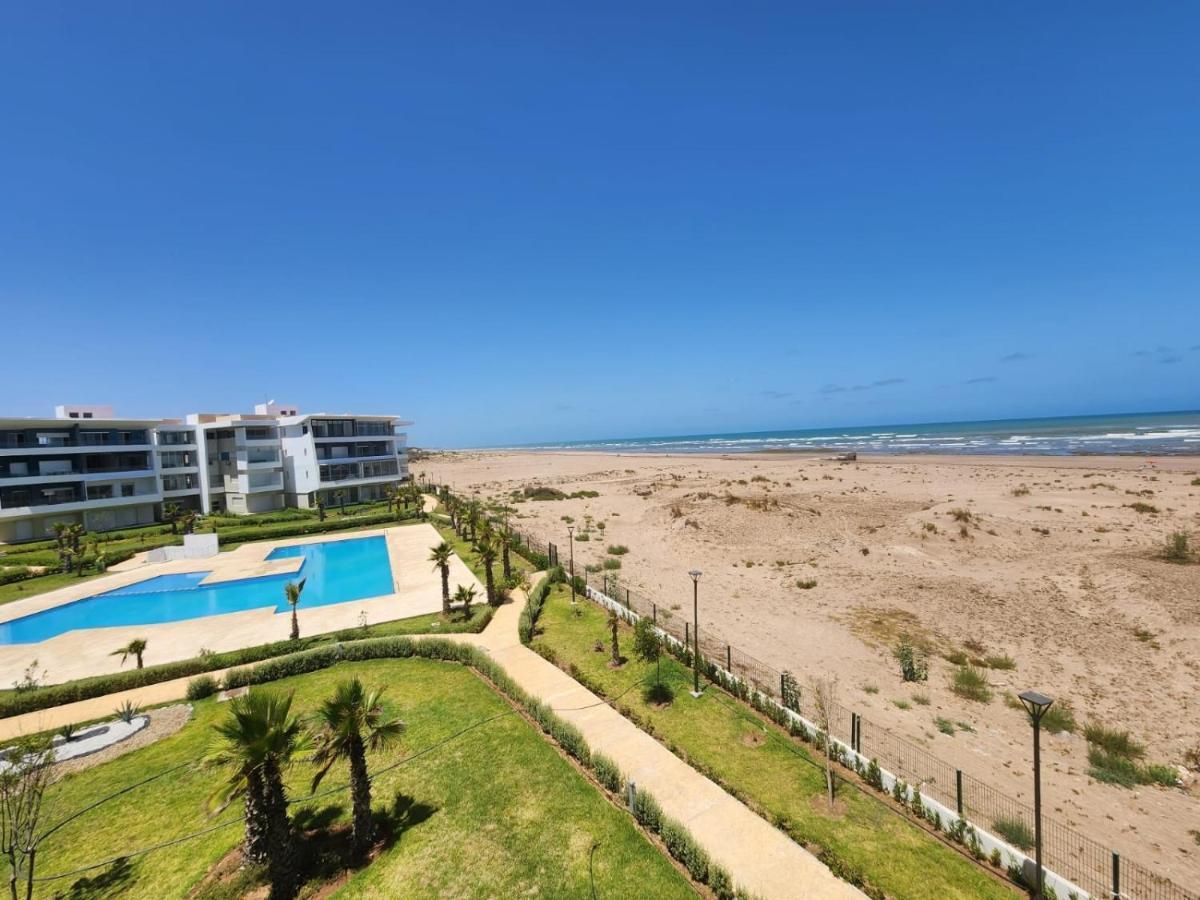 Sidi Rahal Blue View, Beachfront Wide Seaview With Pool المظهر الخارجي الصورة