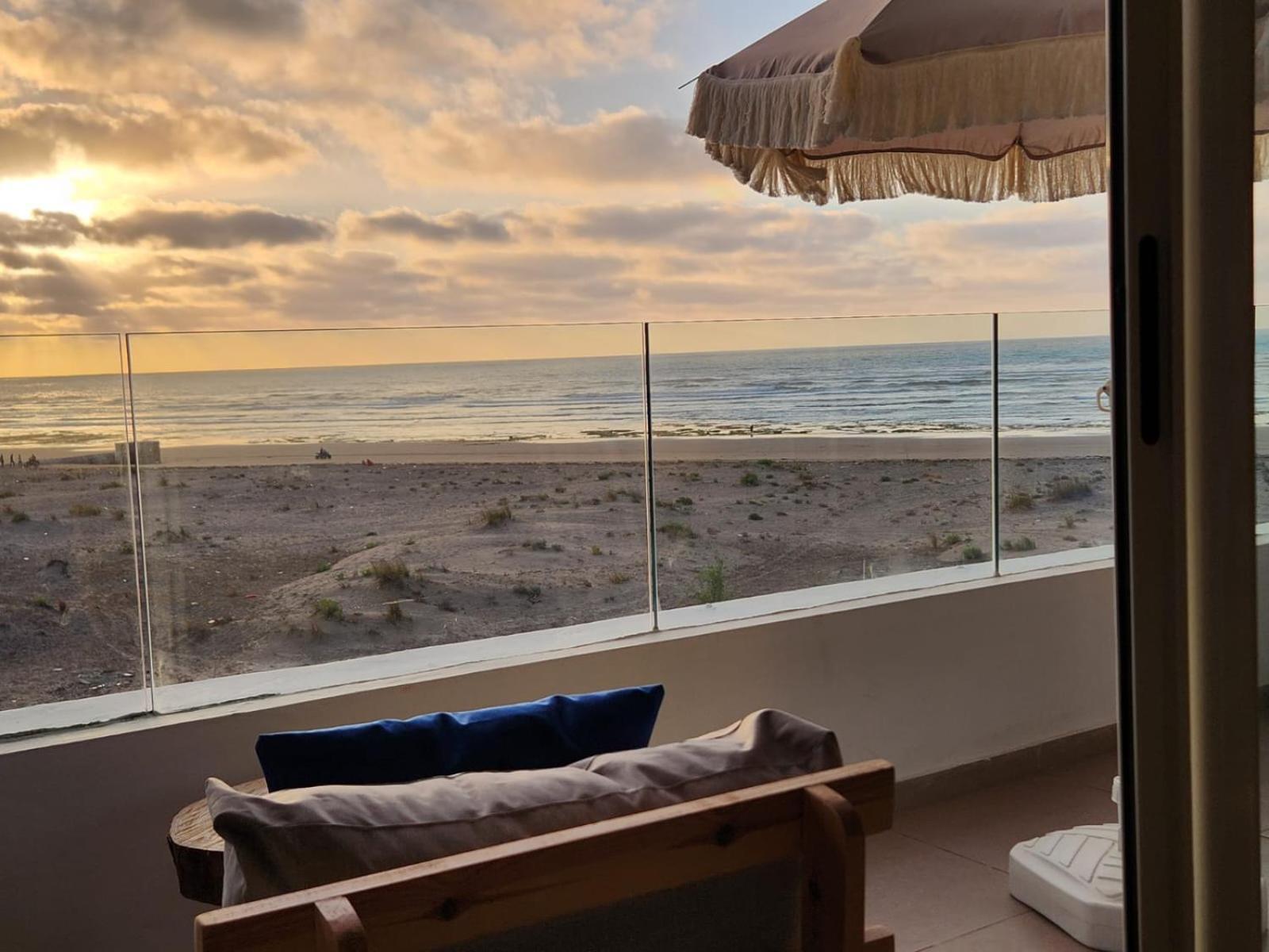 Sidi Rahal Blue View, Beachfront Wide Seaview With Pool المظهر الخارجي الصورة
