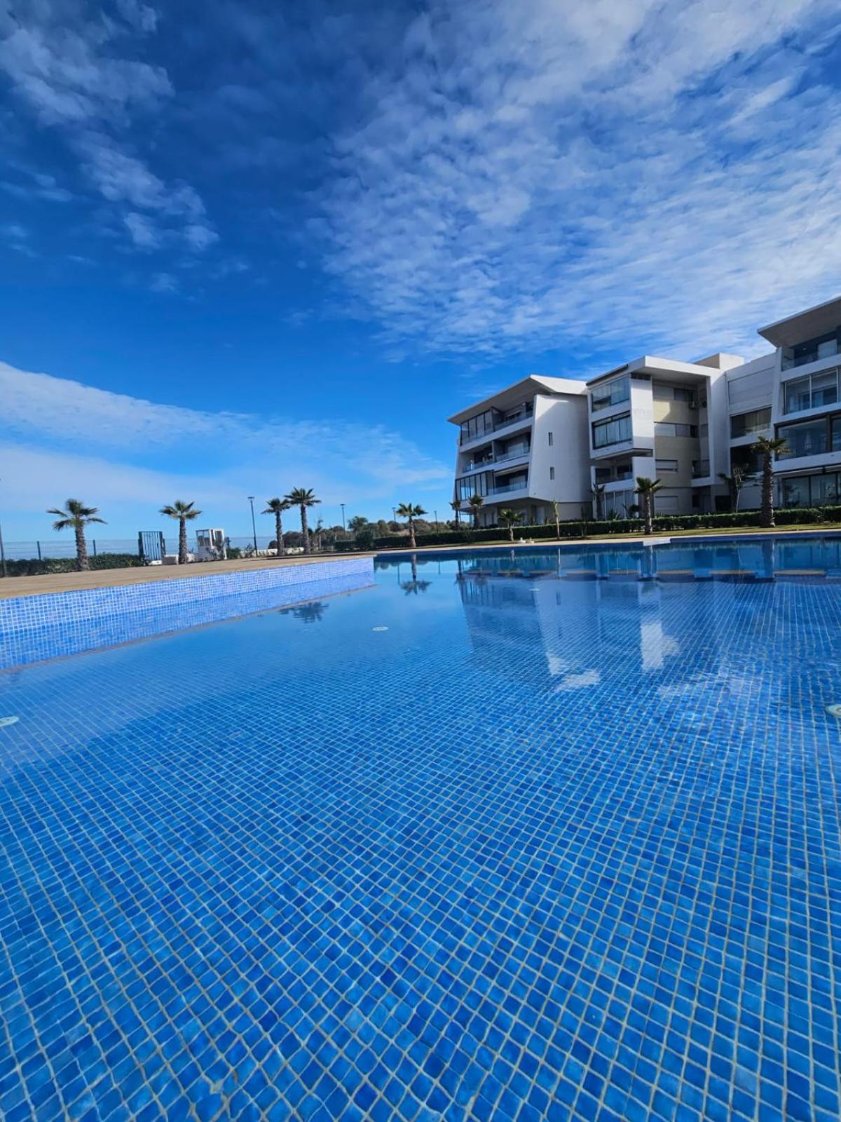 Sidi Rahal Blue View, Beachfront Wide Seaview With Pool المظهر الخارجي الصورة